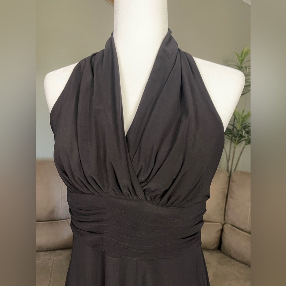 NWT Little Black Dress by Anne Klein Sz 6 Summer LBD Formal Event Party Resort - Picture 3 of 12